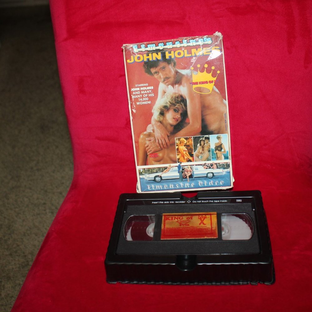 X-RATED Limousine  Vidio John Holmes Antique VHS